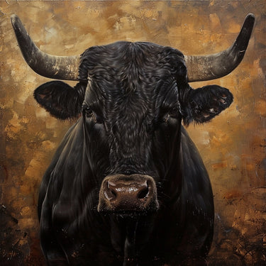 Bull Head Canvas